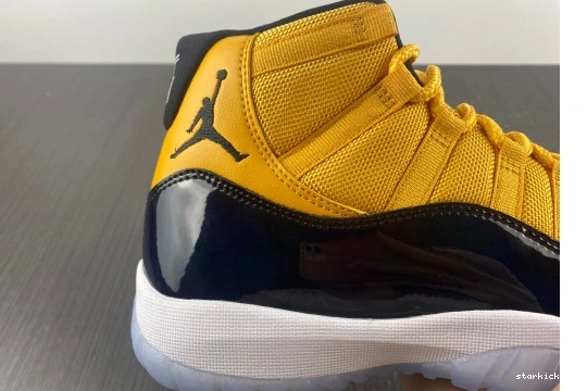and Jordan 11 yellow AJ11 Air black 0711